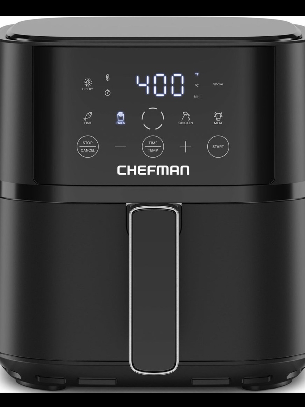 Chefman TurboFry 4-Quart Digital Air Fryer – Black
